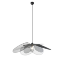 Trio Lighting Trio FLEURE hanglamp | E27 Fitting | mat zwart | Ø 87 cm | IP20 | excl. 1x E27 | max. 60W