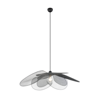 Trio FLEURE hanglamp | mat zwart | IP20 | E27 Fitting Trio FLEURE hanglamp | mat zwart | IP20 | E27 Fitting