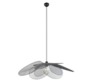 Trio Lighting Trio FLEURE hanglamp | E27 Fitting | mat zwart | Ø 87 cm | IP20 | excl. 1x E27 | max. 60W