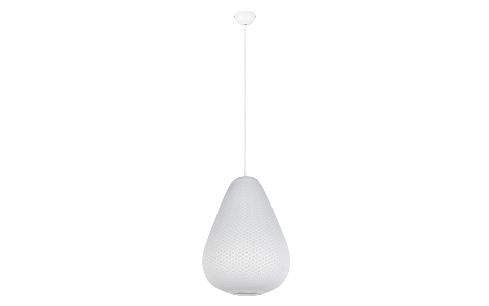 Trio Lighting Trio JANINE hanglamp | E27 Fitting | wit | Ø 35 cm | IP20 | excl. 1x E27 | max. 40W Trio Lighting Trio JANINE hanglamp | E27 Fitting | wit | Ø 35 cm | IP20 | excl. 1x E27 | max. 40W