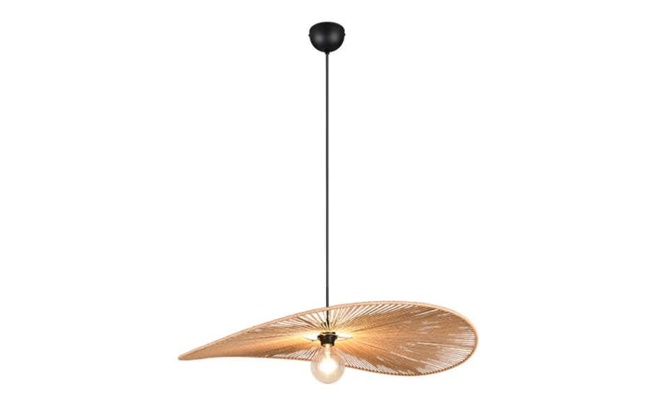 Trio Lighting Trio LAURINE pendant light | 1x E27 max 40W | Ø 78 cm | IP20 | 150 cm Trio Lighting Trio LAURINE pendant light | 1x E27 max 40W | Ø 78 cm | IP20 | 150 cm
