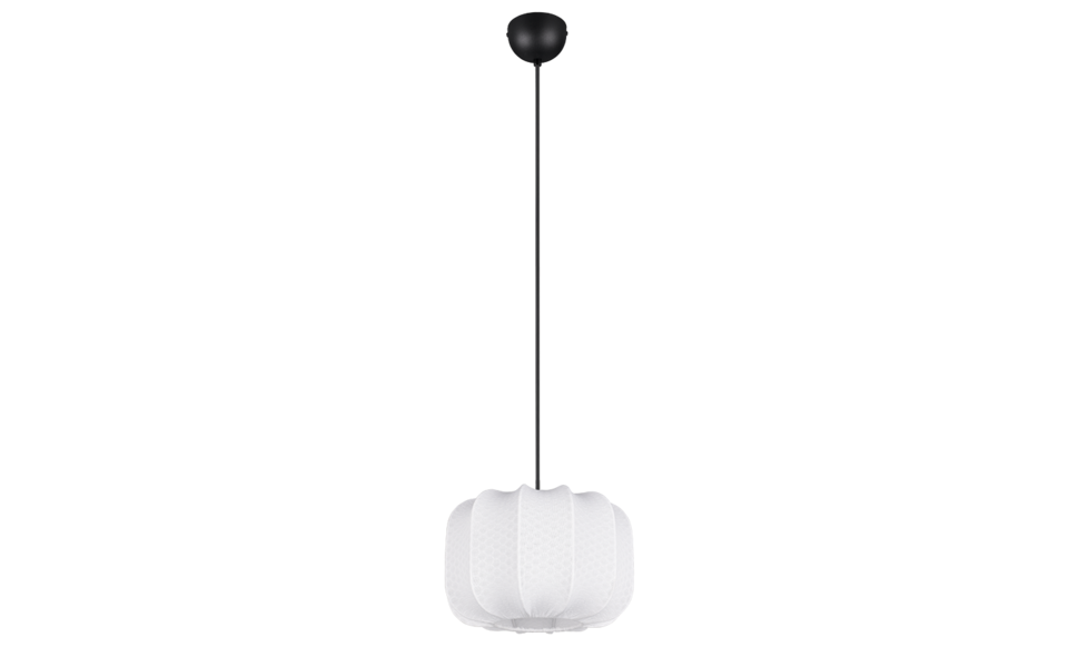 Trio Lighting Trio MADLEINE pendant light | 1x E27 max 40W | white | Ø 25 cm | IP20 | 150 cm Trio Lighting Trio MADLEINE pendant light | 1x E27 max 40W | white | Ø 25 cm | IP20 | 150 cm