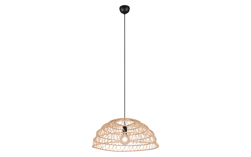 Trio Lighting Trio PAULETTE pendant light | 1x E27 max 40W | Ø 60 cm | IP20 | 150 cm Trio Lighting Trio PAULETTE pendant light | 1x E27 max 40W | Ø 60 cm | IP20 | 150 cm