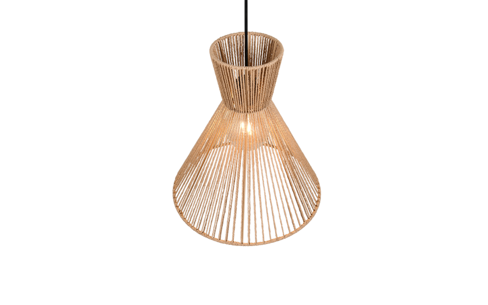 Trio Lighting Trio ROSALIE hanglamp | E27 Fitting | mat zwart met bruin | Ø 35 cm | IP20 | excl. 1x E27 | max. 28W Trio Lighting Trio ROSALIE hanglamp | E27 Fitting | mat zwart met bruin | Ø 35 cm | IP20 | excl. 1x E27 | max. 28W