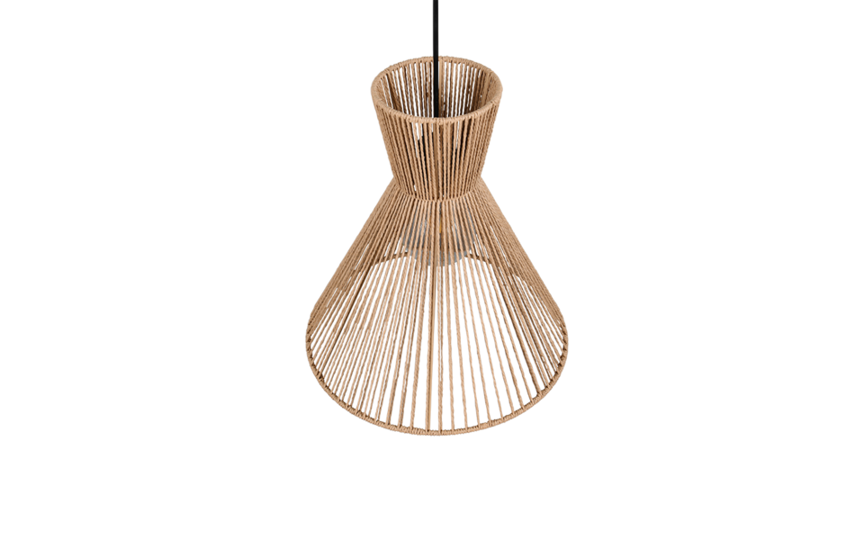 Trio Lighting Trio ROSALIE hanglamp | E27 Fitting | mat zwart met bruin | Ø 35 cm | IP20 | excl. 1x E27 | max. 28W Trio Lighting Trio ROSALIE hanglamp | E27 Fitting | mat zwart met bruin | Ø 35 cm | IP20 | excl. 1x E27 | max. 28W
