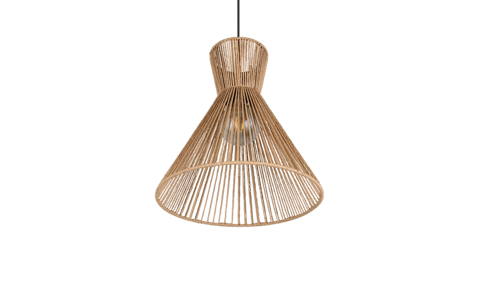 Trio Lighting Trio ROSALIE hanglamp | E27 Fitting | mat zwart met bruin | Ø 35 cm | IP20 | excl. 1x E27 | max. 28W Trio Lighting Trio ROSALIE hanglamp | E27 Fitting | mat zwart met bruin | Ø 35 cm | IP20 | excl. 1x E27 | max. 28W
