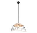 Trio Lighting Trio SANDRINE pendant light | 1x E27 max 40W | black | Ø 48 cm | IP20 | 150 cm