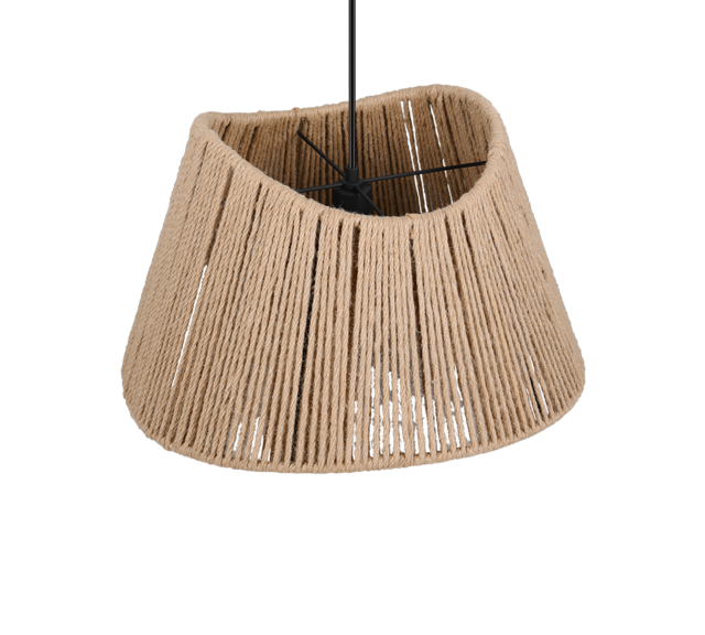 Metaal, Lampenkap, Jute