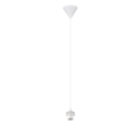 Trio Lighting Trio SALA pendant light | 1x E27 max 40W | white | Ø 13 cm | IP20 | 200 cm