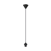 Trio SALA hanglamp | zwart | IP20 | E27 Fitting | Ø 6,5 cm