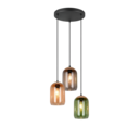 Trio Lighting Trio CORK pendant light | 3x E27 max 40W | Ø 35 cm | IP20 | 150 cm
