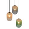 Multicolor, amberkleurig, Groen, Rookkleur