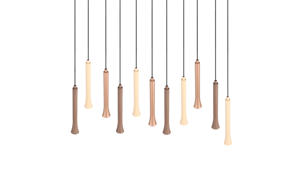 Trio Lighting Trio FIATO LED pendant light | 11x 3W 350 lm 4000K | IP20 | 150 cm