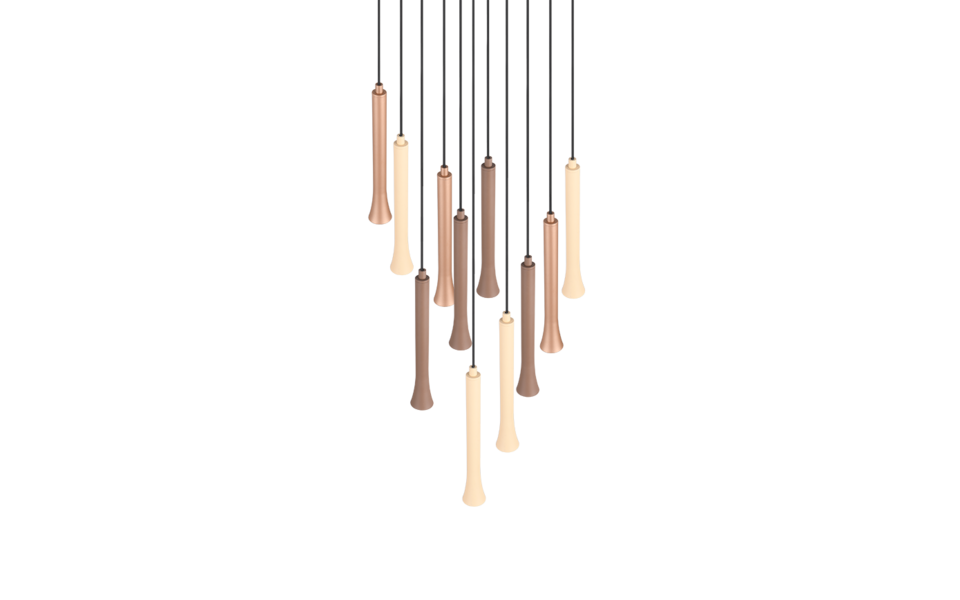 Trio Lighting Trio FIATO LED pendant light | 11x 3W 350 lm 4000K | Ø 40 cm | IP20 | 150 cm Trio Lighting Trio FIATO LED pendant light | 11x 3W 350 lm 4000K | Ø 40 cm | IP20 | 150 cm