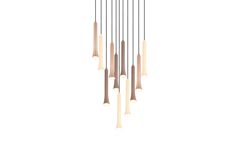 Trio Lighting Trio FIATO LED pendant light | 11x 3W 350 lm 4000K | Ø 40 cm | IP20 | 150 cm Trio Lighting Trio FIATO LED pendant light | 11x 3W 350 lm 4000K | Ø 40 cm | IP20 | 150 cm