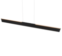 Trio Lighting Trio GALWAY hanglamp | LED | mat zwart | 150 x 8,5 cm | IP20 | 1x 35W | 4200 lm | 2700-6000K