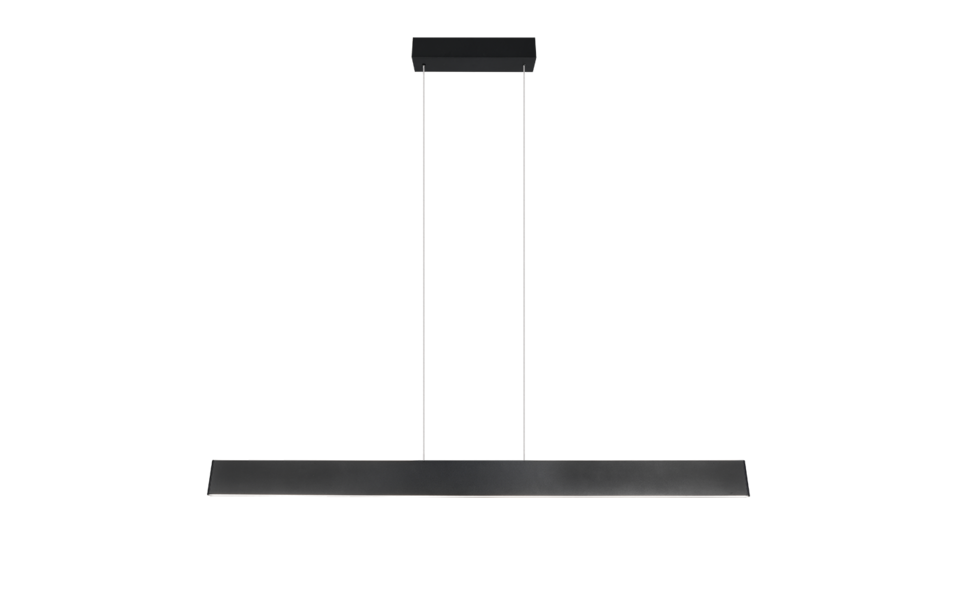 Trio Lighting Trio GALWAY hanglamp | LED | mat zwart | 150 x 8,5 cm | IP20 | 1x 35W | 4200 lm | 2700-6000K