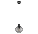 Trio Lighting Trio GILA pendant light | 1x E27 max 40W | black | Ø 23 cm | IP20 | 150 cm