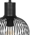 Trio Lighting Trio GILA hanglamp | E27 Fitting | mat zwart | Ø 23 cm | IP20 | excl. 1x E27 | max. 10W