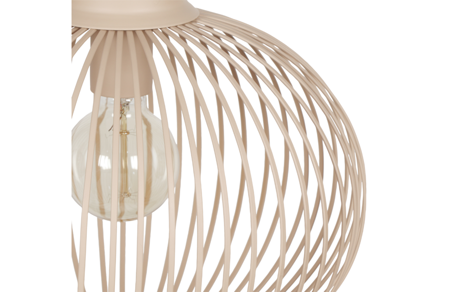 Trio Lighting Trio GILA hanglamp | E27 Fitting | zand | Ø 33 cm | IP20 | excl. 1x E27 | max. 10W Trio Lighting Trio GILA hanglamp | E27 Fitting | zand | Ø 33 cm | IP20 | excl. 1x E27 | max. 10W