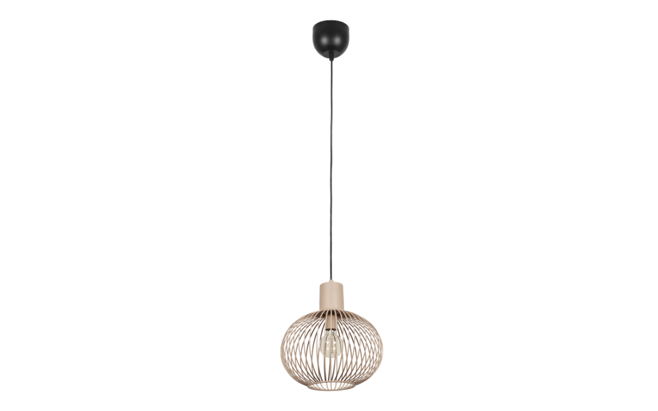 Trio Lighting Trio GILA pendant light | 1x E27 max 40W | Ø 33 cm | IP20 | 150 cm Trio Lighting Trio GILA pendant light | 1x E27 max 40W | Ø 33 cm | IP20 | 150 cm
