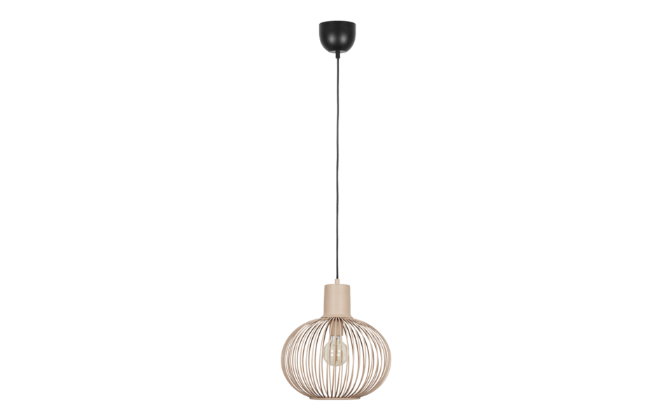 Trio Lighting Trio GILA pendant light | 1x E27 max 40W | Ø 33 cm | IP20 | 150 cm Trio Lighting Trio GILA pendant light | 1x E27 max 40W | Ø 33 cm | IP20 | 150 cm