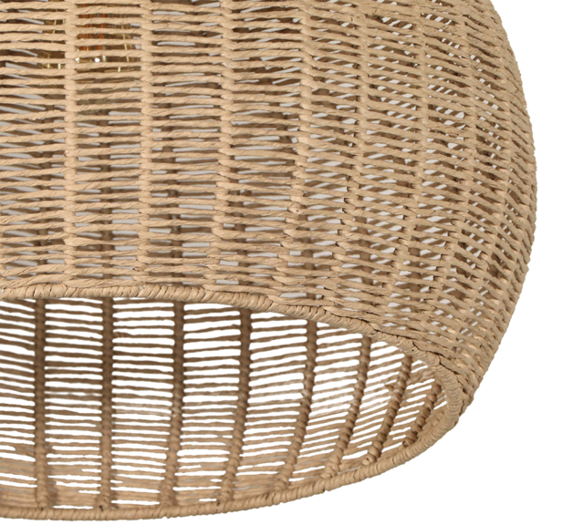 Metaal, Lampenkap, Jute Metaal, Lampenkap, Jute