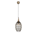 Trio Lighting Trio SORAYA hanglamp | E27 Fitting | oud brons | Ø 26 cm | IP20 | excl. 1x E27 | max. 10W