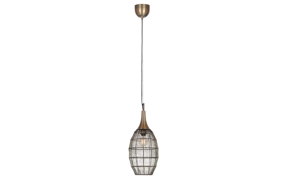 Trio Lighting Trio SORAYA pendant light | 1x E27 max 40W | Ø 26 cm | IP20 | 150 cm Trio Lighting Trio SORAYA pendant light | 1x E27 max 40W | Ø 26 cm | IP20 | 150 cm