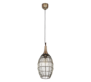 Trio Lighting Trio SORAYA hanglamp | E27 Fitting | oud brons | Ø 26 cm | IP20 | excl. 1x E27 | max. 10W