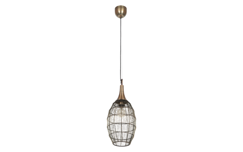 Trio Lighting Trio SORAYA pendant light | 1x E27 max 40W | Ø 26 cm | IP20 | 150 cm Trio Lighting Trio SORAYA pendant light | 1x E27 max 40W | Ø 26 cm | IP20 | 150 cm