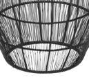 Trio Lighting Trio SORAYA hanglamp | E27 Fitting | mat zwart | Ø 26 cm | IP20 | excl. 1x E27 | max. 10W