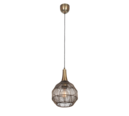 Trio Lighting Trio SORAYA hanglamp | E27 Fitting | oud brons | Ø 26 cm | IP20 | excl. 1x E27 | max. 10W