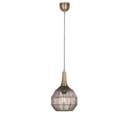 Trio Lighting Trio SORAYA hanglamp | E27 Fitting | oud brons | Ø 26 cm | IP20 | excl. 1x E27 | max. 10W