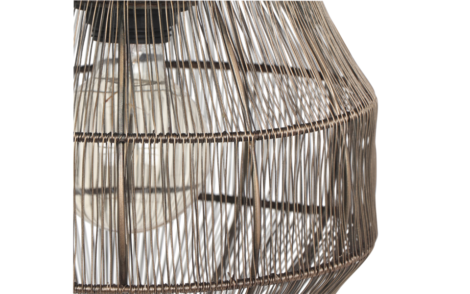 Trio Lighting Trio SORAYA pendant light | 1x E27 max 40W | Ø 26 cm | IP20 | 150 cm