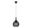 Trio Lighting Trio SORAYA hanglamp | E27 Fitting | mat zwart | Ø 26 cm | IP20 | excl. 1x E27 | max. 10W