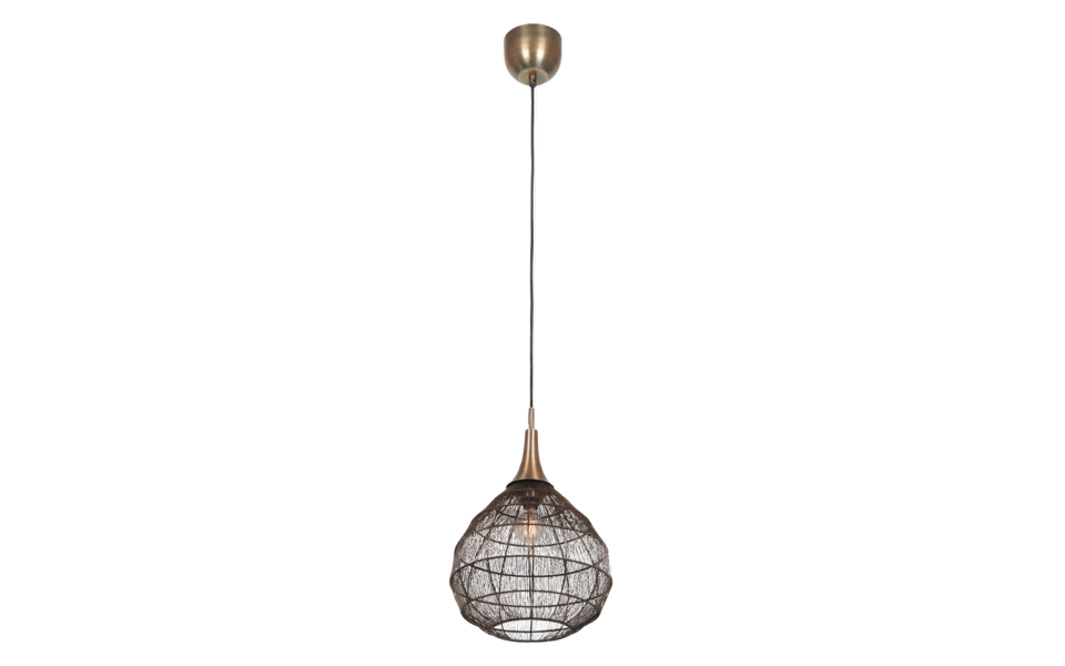 Trio Lighting Trio SORAYA pendant light | 1x E27 max 40W | Ø 42 cm | IP20 | 150 cm