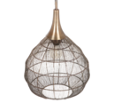 Trio Lighting Trio SORAYA hanglamp | E27 Fitting | oud brons | Ø 42 cm | IP20 | excl. 1x E27 | max. 10W