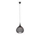 Trio Lighting Trio SORAYA hanglamp | E27 Fitting | mat zwart | Ø 42 cm | IP20 | excl. 1x E27 | max. 10W