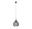 Trio Lighting Trio SORAYA pendant light | 1x E27 max 40W | black | Ø 42 cm | IP20 | 150 cm