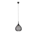 Trio Lighting Trio SORAYA pendant light | 1x E27 max 40W | black | Ø 42 cm | IP20 | 150 cm