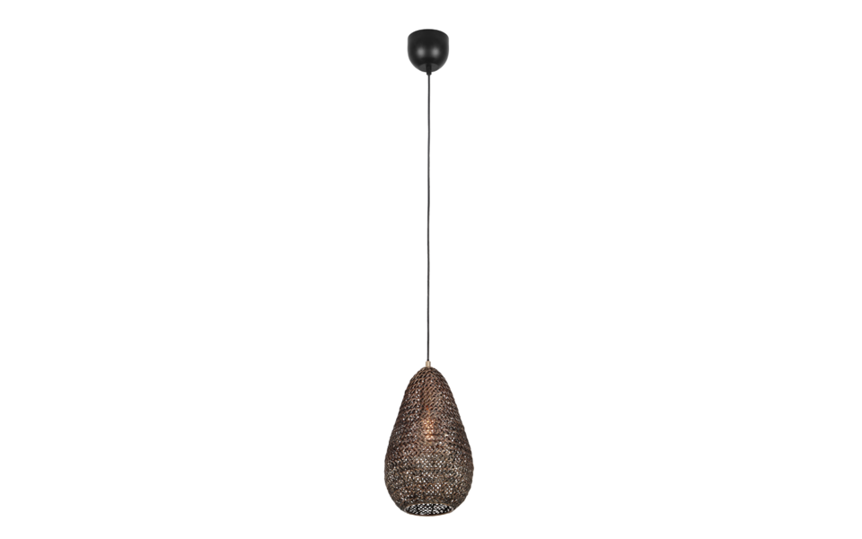 Trio Lighting Trio ZIVA pendant light | 1x E27 max 40W | Ø 23 cm | IP20 | 150 cm Trio Lighting Trio ZIVA pendant light | 1x E27 max 40W | Ø 23 cm | IP20 | 150 cm