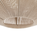 Trio Lighting Trio SVEA hanglamp | E27 Fitting | crèmewit met beige | Ø 46 cm | IP20 | excl. 1x E27 | max. 10W