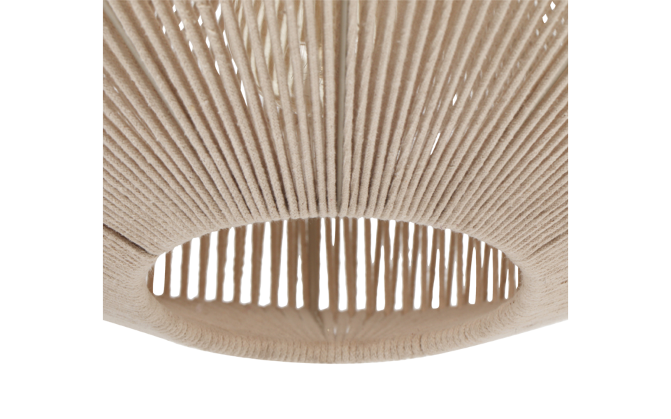 Trio Lighting Trio SVEA hanglamp | E27 Fitting | crèmewit met beige | Ø 46 cm | IP20 | excl. 1x E27 | max. 10W