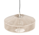 Trio Lighting Trio SVEA hanglamp | E27 Fitting | crèmewit met beige | Ø 46 cm | IP20 | excl. 1x E27 | max. 10W