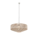 Trio Lighting Trio SVEA hanglamp | E27 Fitting | crèmewit met beige | Ø 61 cm | IP20 | excl. 1x E27 | max. 10W