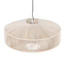 Trio Lighting Trio SVEA hanglamp | E27 Fitting | crèmewit met beige | Ø 61 cm | IP20 | excl. 1x E27 | max. 10W