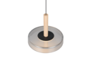 Trio Lighting Trio CELESTE LED pendant light | 1x 10W 1200 lm 3000K | black | Ø 22 cm | IP20 | 150 cm