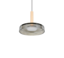 Trio Lighting Trio CELESTE LED pendant light | 1x 10W 1200 lm 3000K | black | Ø 22 cm | IP20 | 150 cm