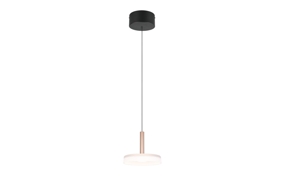 Trio Lighting Trio CELESTE LED pendant light | 1x 10W 1200 lm 3000K | mocha brown | Ø 22 cm | IP20 | 200 cm Trio Lighting Trio CELESTE LED pendant light | 1x 10W 1200 lm 3000K | mocha brown | Ø 22 cm | IP20 | 200 cm